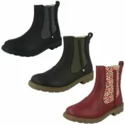 Girls Clarks Astrol Orin Casual Ankle Boots