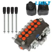 LABLT Hydraulic Backhoe Directional Control Valve 2 Joysticks 21 GPM 6 Spool