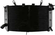 Rynplex Motorcycle Engine Radiator Cooler Cooling System, for Yamaha, for Fazer, 1000 FZ1 S FZ1S FZ1 N FZ1N 2006-2015 FZ8 N FZ8 S FZ8 NA FZ8 SA Motorcycle Engine Radiator
