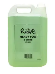 Rave AF1223 Water Based Fog Machine Liquid 5 Litre