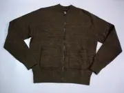 Genuine Double Rl Rrl Full Zip Bomber Knit Jacket That Recreates A Modern Vintag
