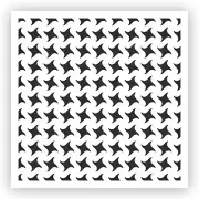 Pattern #8 Stencil - Choose a Size - Laser-Cut Reusable Plastic