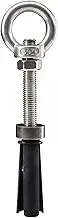 Concrete Eye Bolt,Expansion Bolts Stainless Steel Brick Screws | Concrete Wall Hooks, Reusable Screw Eyes, Eye Bolt for Home Use, Construction Worker