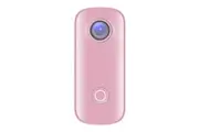 SJCAM C100 Mini Action Camera 1080P/30fps Digital Video Camera 30M Waterproof ic Body Built-in Battery WiFi Connection APP Sharing with Waterproof Case Back Clip Lanyard (Pink)