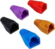 ARTIBETTER 100 Pcs Plastic Cable Boots Cover Connector Protective Cover