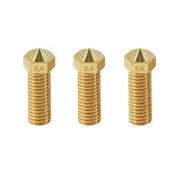 TWO TREES 3pcs 0.6mm V6 Volcano Nozzle with M6 Thread