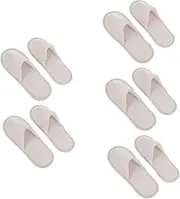 PLAFOPE Non Slip Disposable Slippers for Guests Comfortable Spa Slippers for Home Hotel Beauty Shops and Travel