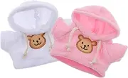 LALADEFIEE Bear Doll Clothing Set Plush Stuffed Animal Hoodies Outfits Boys and Girls Imaginative Play