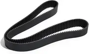 1pc S5M Timing Belt Closed Loop Black Rubber Toothed Belt 5mm Pitch Width 15/20/25mm Length 460/465/475/490/500/515/520/525(S5M550mm,20mm)