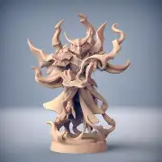 Gufaar the Librarian Fantasy Miniature DnD Tabletop RPG Role Playing Pathfinder