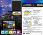 Kenko LCD Monitor Protection Film for EOS 7D (2 Sheets)