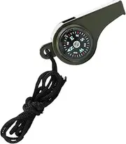 Hiking Whistle - Outdoor Safety Whistle with Lanyard | Portable Multi-Functional Alarm Device for Coaching Fishing Boating Pet Training