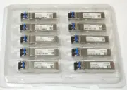 PACK OF 10 CISCO PROLABS GLC LH SMD C TRANSCEIVER Module 100BASE LX SFP SMF 1310