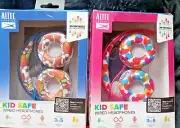2 Pairs Altec Lansing Kid's Wired OverEar Headphones Boys +Girls Ages 3-5 NEW bx