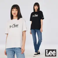 在飛比找蝦皮商城優惠-Lee 文字漸層短袖T恤 女 X-LINE 經典白LL220