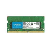 Crucial (CT16G4SFRA32A) 16GB (1x16GB) DDR4 SODIMM 3200MHz CL22 1.2V Notebook Laptop Memory RAM