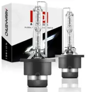 2x D2S HID Xenon Bulbs Headlight 6000K Wite Globes For Subaru STI WRX 2004-2012