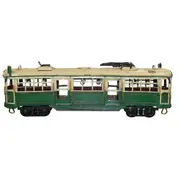 Boyle Melbourne W Class 30cm Tram w/ Detailed Interior Vintage Ornament Decor