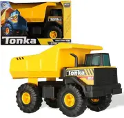 Tonka Steel Dump Truck Kids Sand Dirt Hauling Construction Vehicle Toy Sandpit