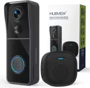 MUBVIEW Doorbell Camera Wireless with Chime, Video Doorbell - No Subscription...