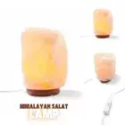 HIMALAYAN SALT LAMP - Natural Pink Rock Dimmer Switch Night Light For Any Room