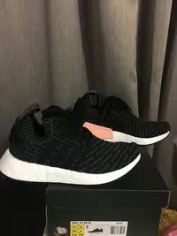 在飛比找Yahoo!奇摩拍賣優惠-現貨 特價 adidas nmd R2 pk 黑粉 男鞋 女