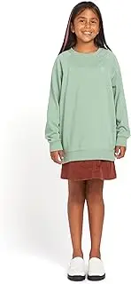 [Volcom] Girls' Truly Stokin Pullover Hoodie Fleece Sweatshirt