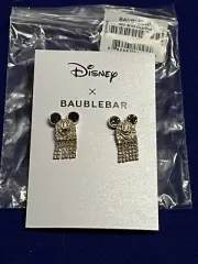 Baublebar Disney Halloween Mickey Mouse Crystal Fringe Ghost Earrings New