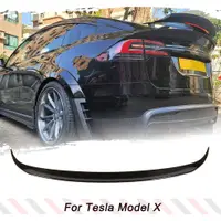 在飛比找蝦皮購物優惠-(全台可安裝)Tesla Model X 尾翼 碳纖維汽車後