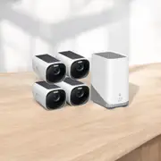 Eufy Security eufyCam 3 4K Wireless Home Security System (4-Pack)