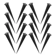 16 Pcs Garden Light Insert Pole Ground Lights Stakes Spikes for Solar