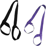 Cotton Yoga Mat Straps 2 Pack Exercise Mat Carriers Soft Lightweight for Yoga Fitness