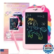 Unicorn Toys LCD Writing Tablet for Girls Kids,Colorful Toddler Drawing Table