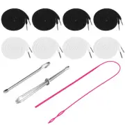 MiniRed 8PCS Drawstring Cord, Replacement Drawstring for Sweatpants, 57 Inch ...