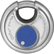 Abus Diskus 24IB Padlock Silver Blue 4003318 35041 2