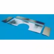 Chassis Engineering 8081 .024 Steel Fire Wall Kit consists of 4 pieces