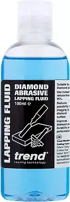Diamond Abrasive Lapping Fluid, 3.4 Fl Oz, Blue, Professional Grade Sharpening F