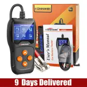 KONNWEI KW600 12V 100--2000CCA Quick Cranking Charging Diagnostic Battery Tester