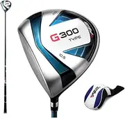 Golf Clubs Left Handed G300 Mens Titanium Alloy Head Drivers 1# Wood Pole R/S Carbon Shaft Golf Club Wood with Golf Headcover