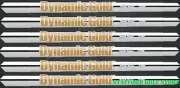 TRUE TEMPER Dynamic Gold 95 Stiff Flex S300 Iron Shaft 5-PW .355 Taper Tip Set 6