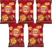 5 LAYS TOMATO Flavor Potato Chips Snacks Crisps 130g 4.5oz