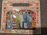 Vintage Magicloth Doll Collection Alice In Wonderland Magnetic Paper Doll 1995