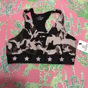 Tissini camo Alaina sublimated bra top size medium