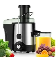 Vavsea Juicer Machine 600W, Juice Extractor, Anti-Drip, BPA-Free, EASY TO CLEAN