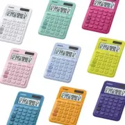 Casio Color Calculator MS-20UC /Calculator with 10 colors