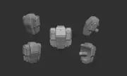 Mega Construx Halo 3D Printed Custom ODST Pack classic