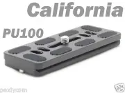 PU-100 Quick Release Plate Benro B0 B1 B2 J1 N1 Tripod Ballhead Arca Swiss PU100
