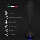 Dark Wood Grain Ultrasonic Aroma Diffuser Essential Oil Humidifier Home Decor