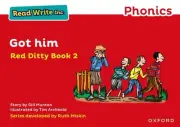 Read Write Inc. Phonics: Got Him (Red Ditty Book 2) by Gill Munton (English) Pap