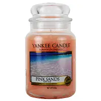 在飛比找Yahoo奇摩購物中心優惠-YANKEE CANDLE 香氛蠟燭 623g-粉紅沙